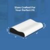 Memory Foam Cervical Neck Pillow | 2 Years Warranty | Pain Relief Sleep,