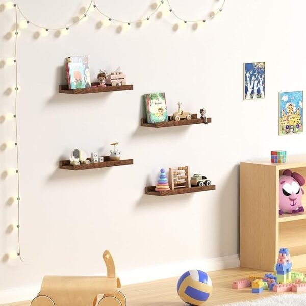 Engineered Wood Floating Picture Ledge Shelves,