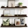 Engineered Wood Floating Picture Ledge Shelves,