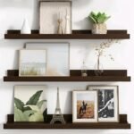 Engineered Wood Floating Picture Ledge Shelves,