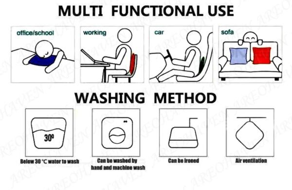 Hand Stitched Throw Pillow/Cushion