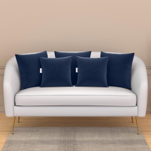 Sofa | Set of 5 Soft & Fluffy Square Sofa Cushions | Decorative Sofa